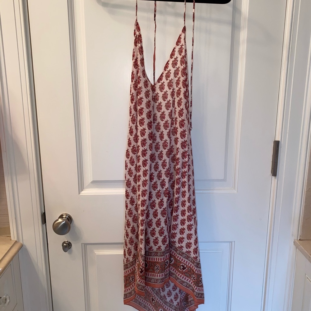 Flowy Halter Dress